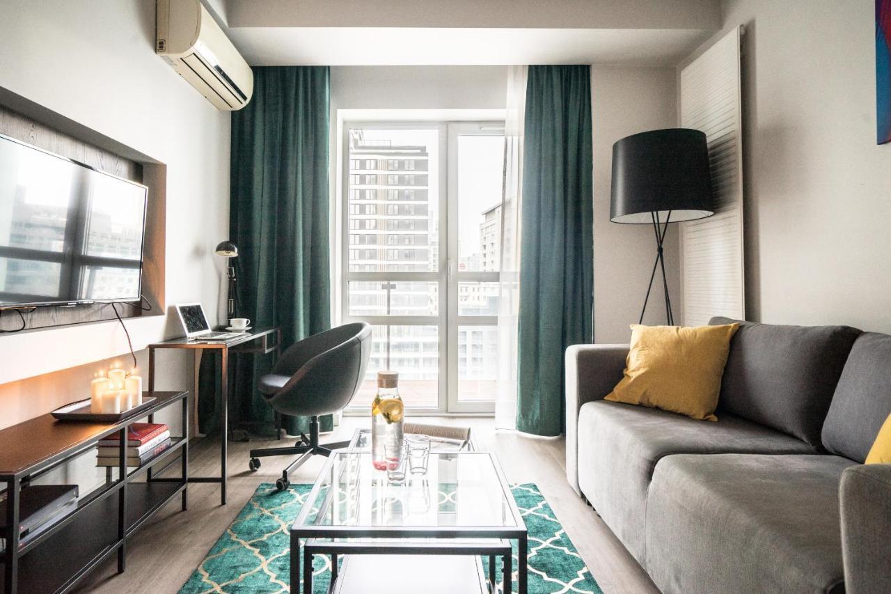 Oomph Warsaw Central Luxurious Air-Conditioned Apartment With Balcony المظهر الخارجي الصورة